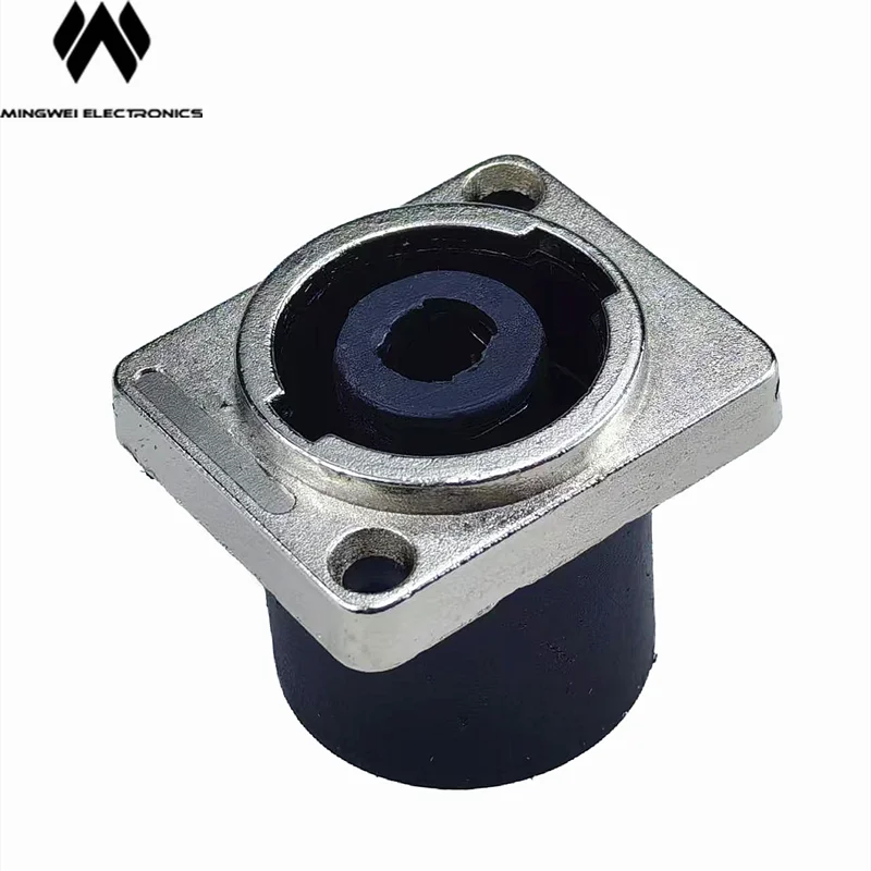 Silver Metal 8 PCS Small Square 4 Pin Speaker Female Socket Core for Stage Speaker Cord
Silver Metal 8 PCS Small Square 4 Pin Speaker Female Socket Core for Stage Speaker Cord