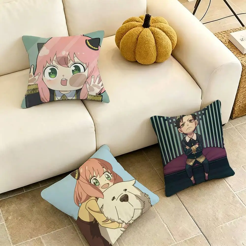 Spy F-Family Anime Square Double-Sided printed Pillow Case Bedroom Bedside Pillow Sofa Cushion Cover Gift
Spy F-Family Anime Square Double-Sided printed Pillow Case Bedroom Bedside Pillow Sofa Cushion Cover Gift