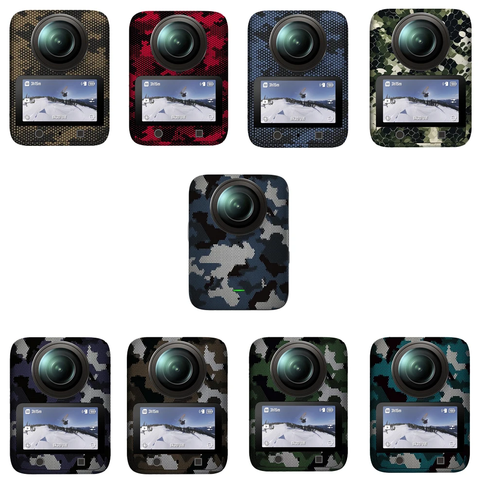 PVC Colorful Waterproof Sticker for DJI Osmo 360 ,Scratch-Proof Camera Protection Skin, Camera Accessories
PVC Colorful Waterproof Sticker for DJI Osmo 360 ,Scratch-Proof Camera Protection Skin, Camera Accessories