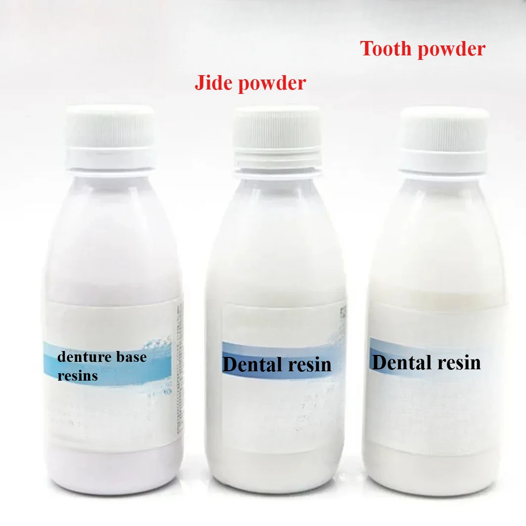Dental Laboratory Materials Self Curing/ thermosetting Dental Powder Biomimetic Dental Tray Powder Denture Base Resin Model 100g
Dental Laboratory Materials Self Curing/ thermosetting Dental Powder Biomimetic Dental Tray Powder Denture Base Resin Model 100g