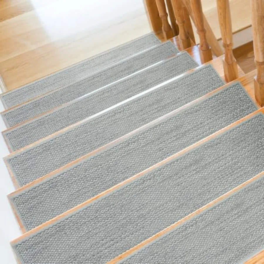 Stair Treads Non Slip for Wooden Steps Indoor"" Pack Etra Wide Stair Tread Carpet Stairs Runner, Step Pads with Reusable Adhesi
Stair Treads Non Slip for Wooden Steps Indoor"" Pack Etra Wide Stair Tread Carpet Stairs Runner, Step Pads with Reusable Adhesi