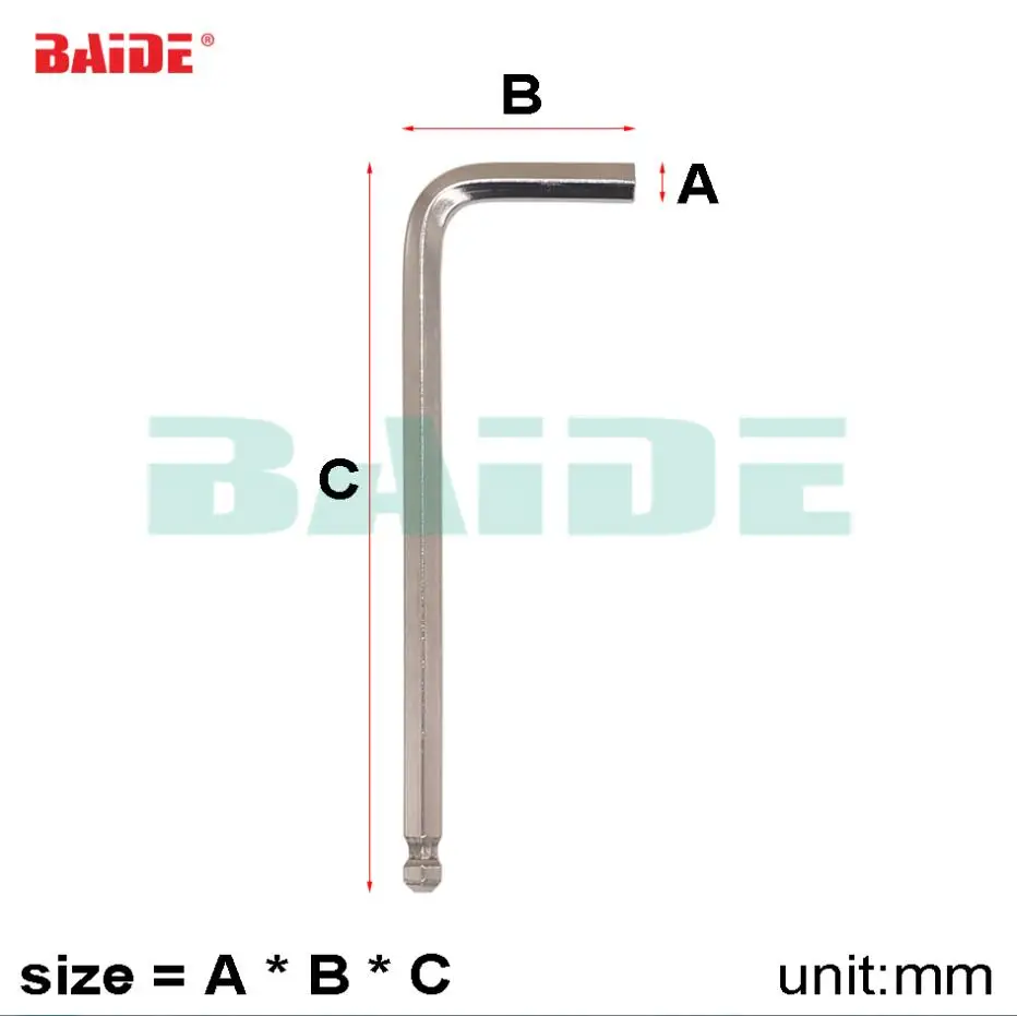 1.5 2 2.5 3 4 5 6 mm L Key Ball Head Hex Wrench for Bicycle Bike Repair Accessories Hexagon Wrench 1000pcs/lot
1.5 2 2.5 3 4 5 6 mm L Key Ball Head Hex Wrench for Bicycle Bike Repair Accessories Hexagon Wrench 1000pcs/lot