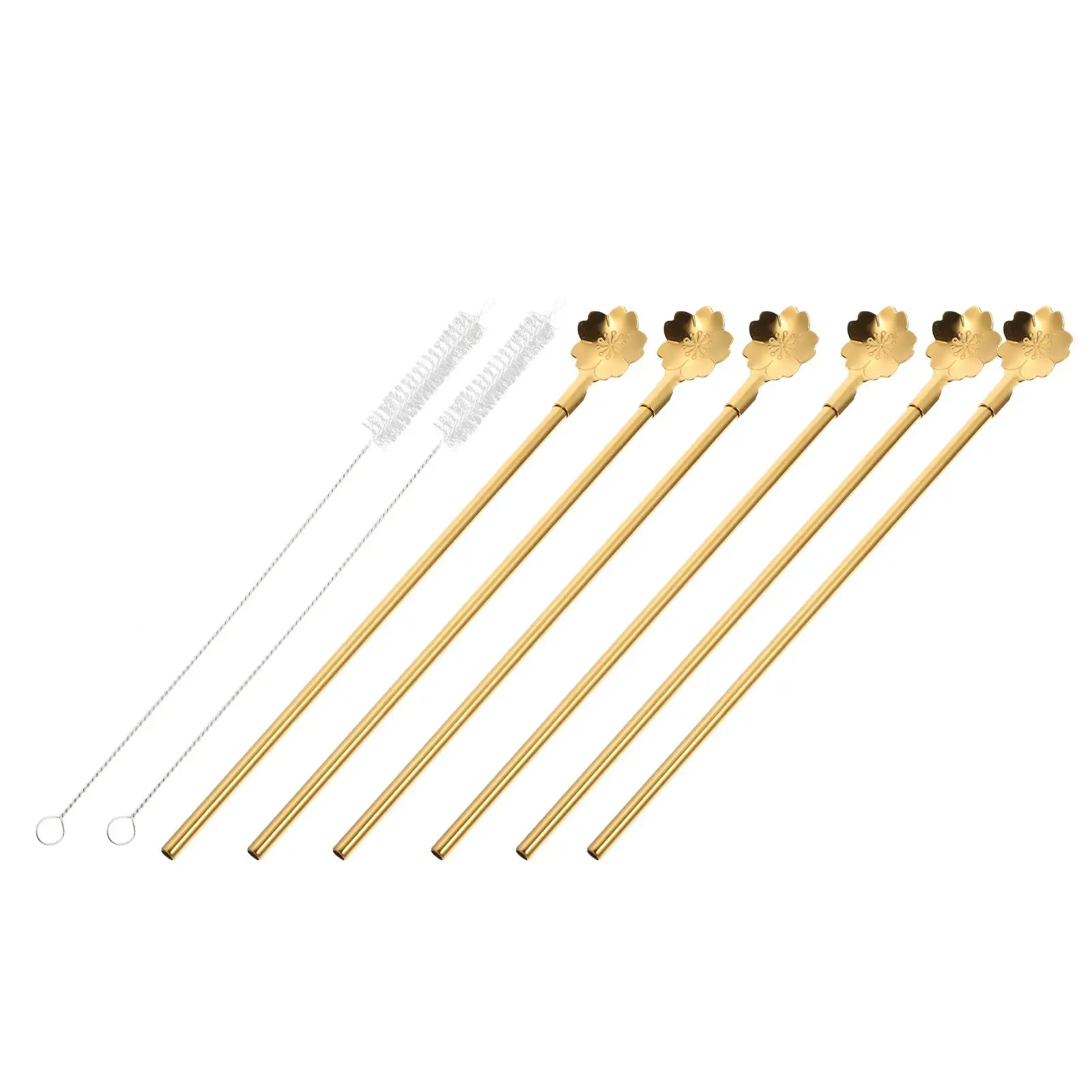 8 Pcs Drinking Straw Spoon Stainless Steel Home Tableware Mixing Stirring Whisking Dessert Scoops Easy Clean Suitable Drinks
8 Pcs Drinking Straw Spoon Stainless Steel Home Tableware Mixing Stirring Whisking Dessert Scoops Easy Clean Suitable Drinks