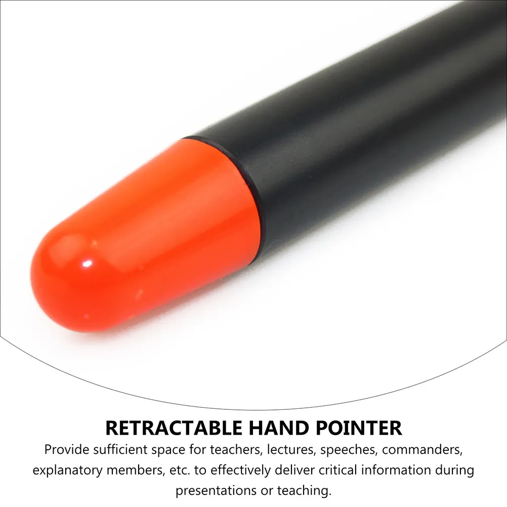 Black Stainless Steel Telescoping Teaching Pointer Retractable Handheld Teacher Pointer for Classroom Lectures Presentations
Black Stainless Steel Telescoping Teaching Pointer Retractable Handheld Teacher Pointer for Classroom Lectures Presentations