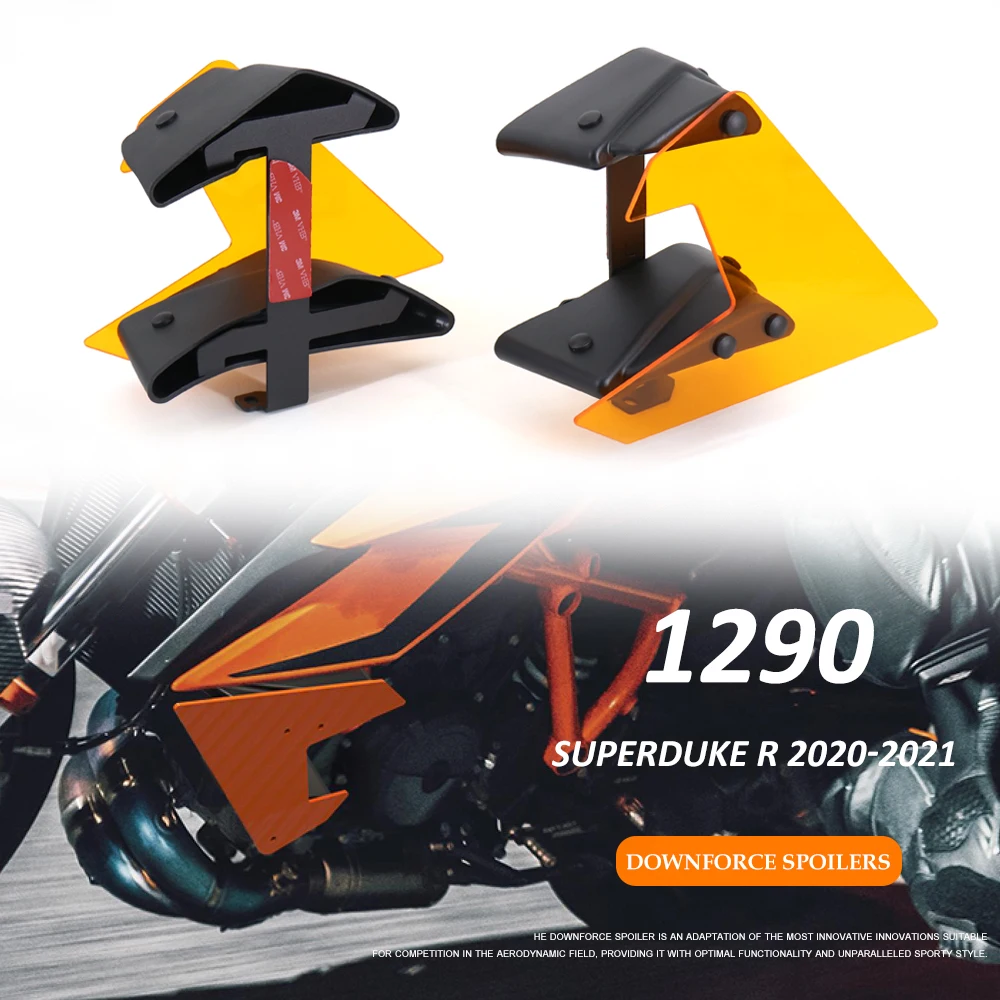NEW 2020 2021 Motorcycle Side Downforce Naked Spoilers Fixed Winglet Fairing Wing Deflectors For 1290 Superduke SUPERDUKE R
NEW 2020 2021 Motorcycle Side Downforce Naked Spoilers Fixed Winglet Fairing Wing Deflectors For 1290 Superduke SUPERDUKE R