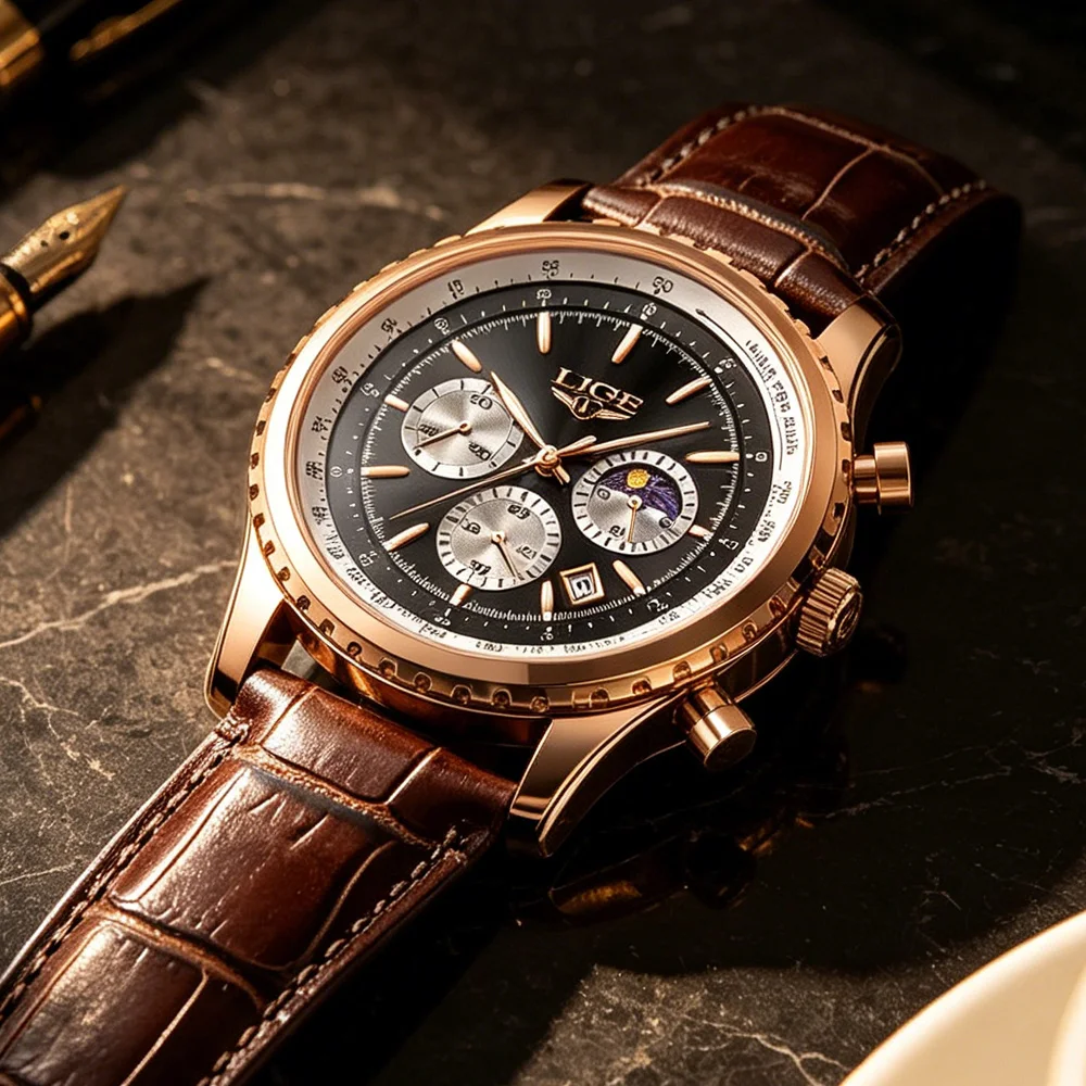 New Fashion Mens Watches LIGE Top Brand Luxury Leather Casual Quartz Watch Men's Sport Waterproof Clock Watch Reloj Hombre+Box
New Fashion Mens Watches LIGE Top Brand Luxury Leather Casual Quartz Watch Men's Sport Waterproof Clock Watch Reloj Hombre+Box