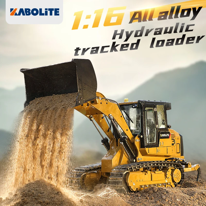 Kabolite 1/16 K963 100 Hydraulic RC Loader Remote Control Construction Vehicle Models with Lights for Hobbyists TH23079
Kabolite 1/16 K963 100 Hydraulic RC Loader Remote Control Construction Vehicle Models with Lights for Hobbyists TH23079