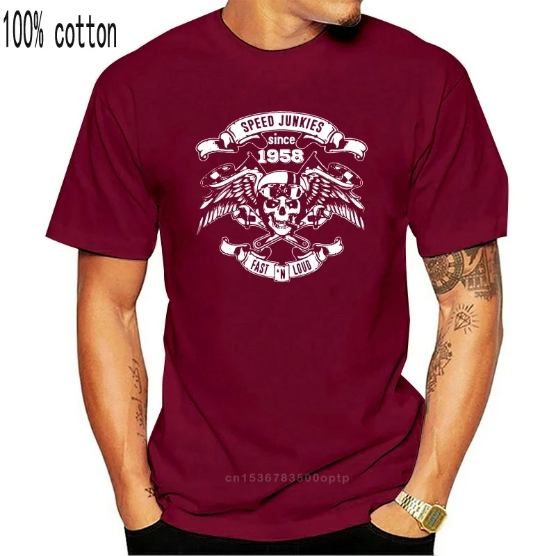 Speed Junkies Since 1958 Men's T-shirt Black Birthday Gift Short Sleeve Hip Hop Tee T Shirt Top Tee Men Lastest
Speed Junkies Since 1958 Men's T-shirt Black Birthday Gift Short Sleeve Hip Hop Tee T Shirt Top Tee Men Lastest