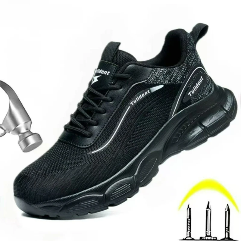 Men Safety Shoes Indestructible Sneakers Anti Smash Anti Stab Work Shoes Breathable Insulated Shoes Non-slip Lace-up Safety Boot
Men Safety Shoes Indestructible Sneakers Anti Smash Anti Stab Work Shoes Breathable Insulated Shoes Non-slip Lace-up Safety Boot