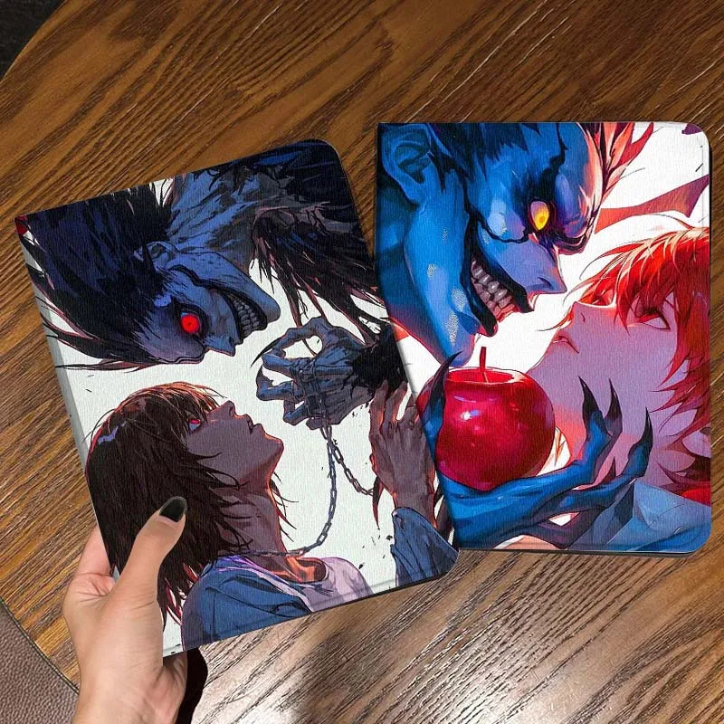 Death Note Anime Creative Gift For iPad Pro Air Mini 2 3 4 5 6 7 6th 7th 10th 11th 10.2 9.7 10.5 11 Foldable Tablet Case
Death Note Anime Creative Gift For iPad Pro Air Mini 2 3 4 5 6 7 6th 7th 10th 11th 10.2 9.7 10.5 11 Foldable Tablet Case