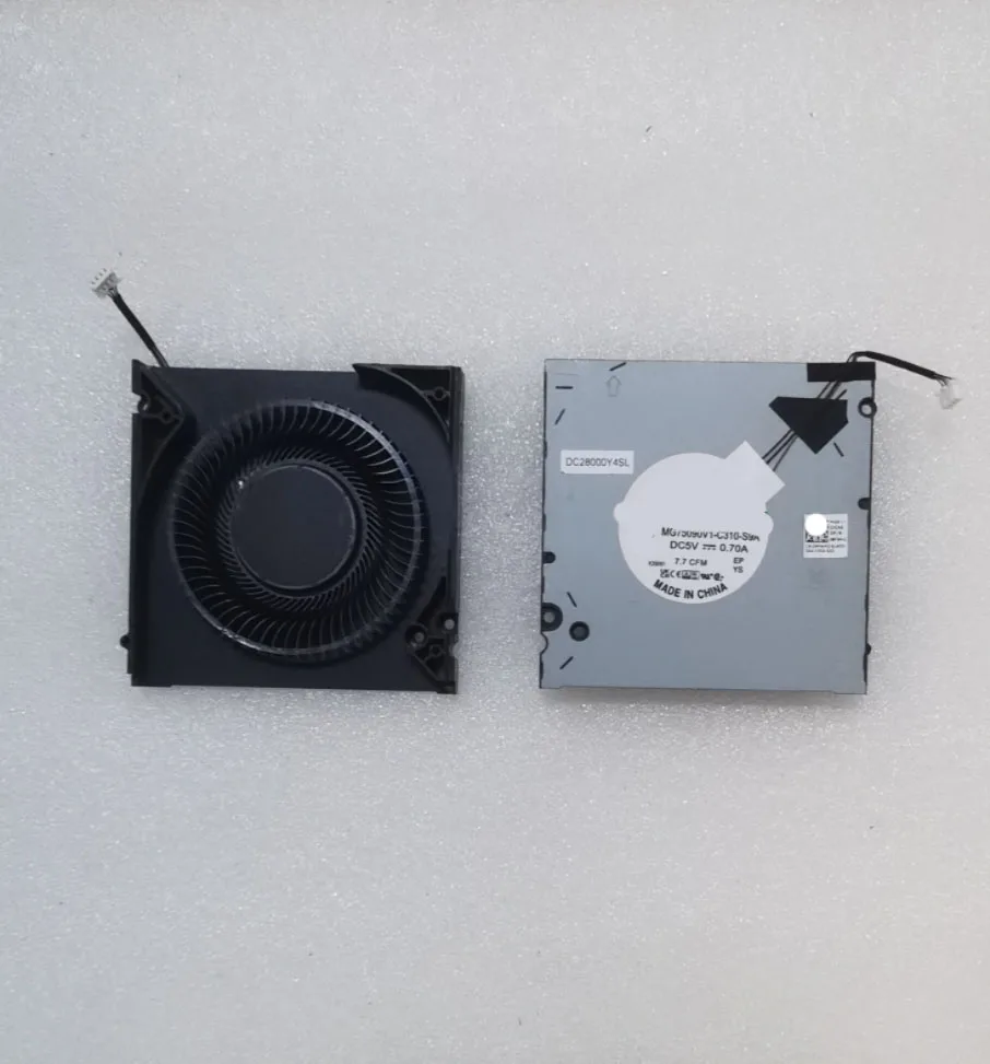 Новый охлаждающий вентилятор для ноутбука Dell Precision 7670 M7670 A5500 0MFWHG MG75090V1-C310-S0A DC5V 0.7A
Новый охлаждающий вентилятор для ноутбука Dell Precision 7670 M7670 A5500 0MFWHG MG75090V1-C310-S0A DC5V 0.7A