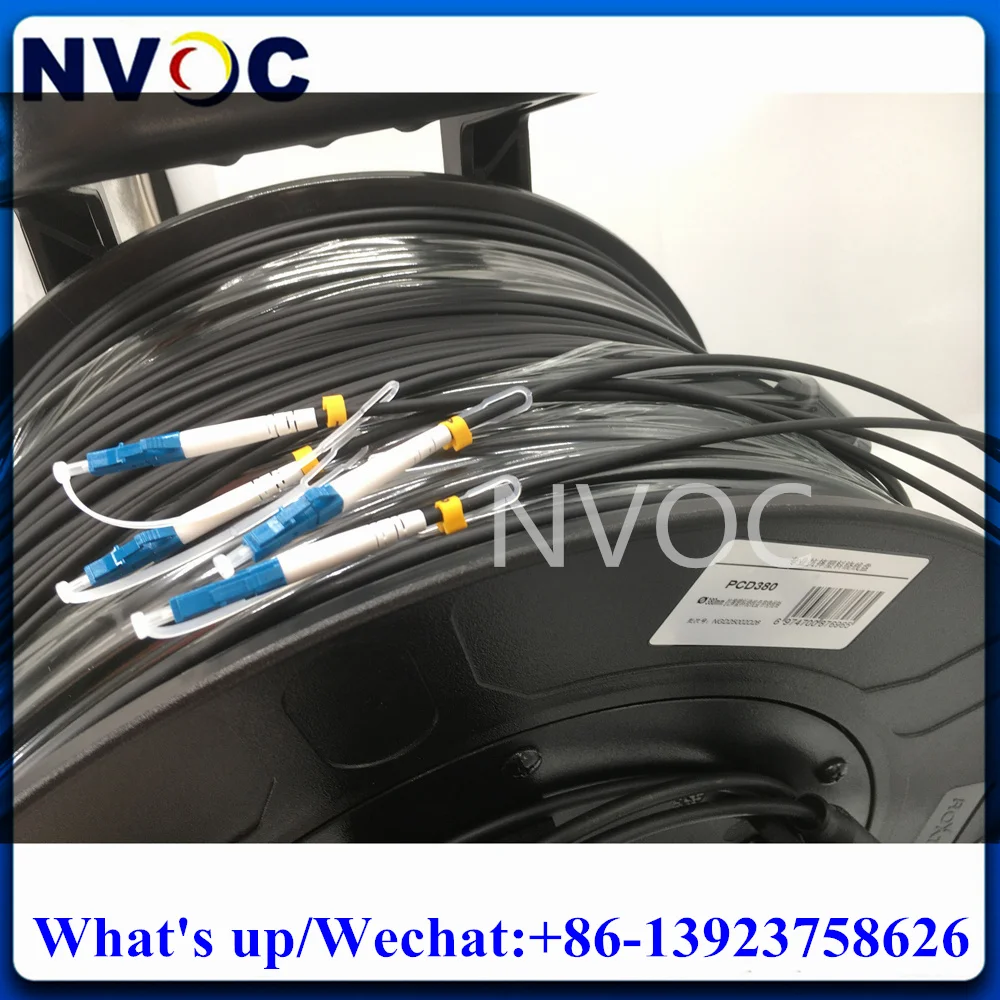 300M LCUPC 4C Multi Mode OM2 4Strands MM Outdoor FTTA 4Core LC to Armored Fiber Optical Cable Patch Cord With PCD380 Reels
300M LCUPC 4C Multi Mode OM2 4Strands MM Outdoor FTTA 4Core LC to Armored Fiber Optical Cable Patch Cord With PCD380 Reels