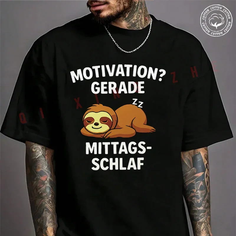 Funny Sloth Nap Time Graphic Motorcycle T-Shirt For Riders Men's Cotton Fashion Casual High Quality Round Neck Tshirt Tee
Funny Sloth Nap Time Graphic Motorcycle T-Shirt For Riders Men's Cotton Fashion Casual High Quality Round Neck Tshirt Tee