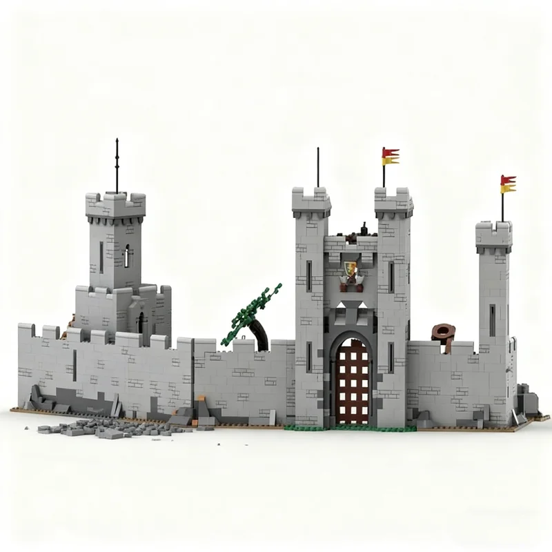 3209pcs MOC Medieval Town Walls Castle Lion Knights Model Building Blocks Christmas Gift Architecture Toys Creative Idea Brick
3209pcs MOC Medieval Town Walls Castle Lion Knights Model Building Blocks Christmas Gift Architecture Toys Creative Idea Brick