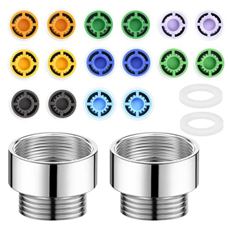 20Pcs Shower Flow Reducer Limiter- 1/2 Inch Shower Head Pressure Reducer Shower Flow Restrictor Insert Water Saver Adapter Wate
20Pcs Shower Flow Reducer Limiter- 1/2 Inch Shower Head Pressure Reducer Shower Flow Restrictor Insert Water Saver Adapter Wate