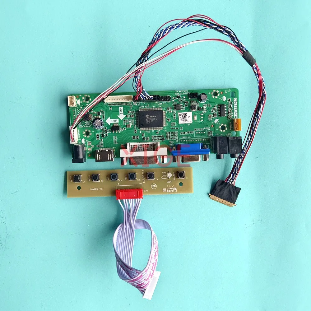 For CLAA133WA01A CLAA133WB01A 1366x768 HDMI-Compatible 13.3" VGA DVI 40-Pin LVDS Laptop Screen Driver Controller Board Kit DIY
For CLAA133WA01A CLAA133WB01A 1366x768 HDMI-Compatible 13.3" VGA DVI 40-Pin LVDS Laptop Screen Driver Controller Board Kit DIY
