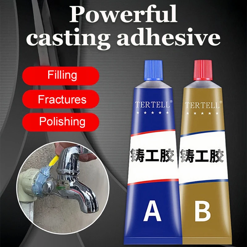 Metal Repair Glue Quick-drying Casting Glue Industrial Repair Agent AB Glue Heat Resistance Cold Weld Adhesive 20/50/70/100g
Metal Repair Glue Quick-drying Casting Glue Industrial Repair Agent AB Glue Heat Resistance Cold Weld Adhesive 20/50/70/100g