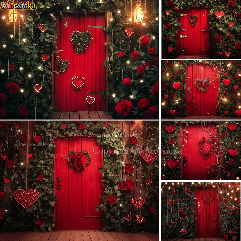 Red Valentine's Day Background Photography for Lover Red Rose Garden Door Backdrop Girl Photo Birthday Wedding Photoshoot Studio
Red Valentine's Day Background Photography for Lover Red Rose Garden Door Backdrop Girl Photo Birthday Wedding Photoshoot Studio