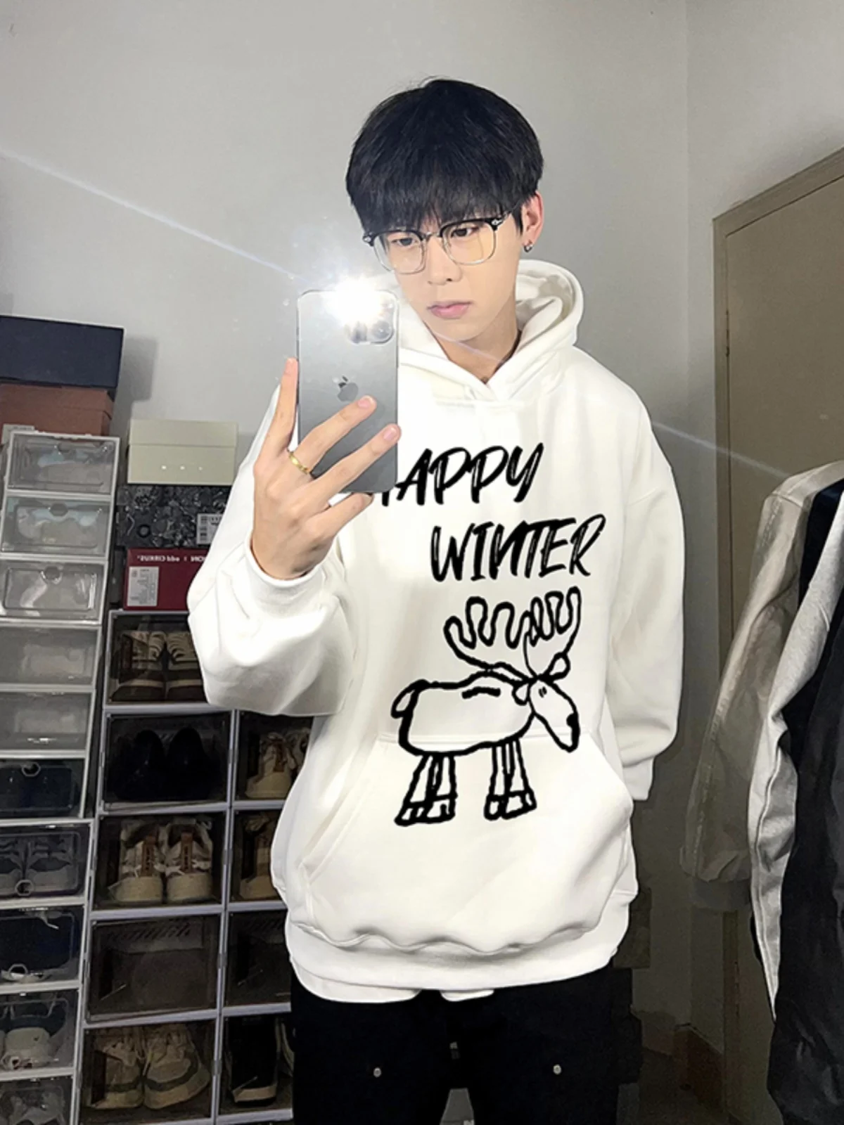 Heavyweight Hoodie Men's Autumn Winter Thickened Fleece American Retro Oversize Jacket Casual Comfortable Loose Fit Sweatshirt
Heavyweight Hoodie Men's Autumn Winter Thickened Fleece American Retro Oversize Jacket Casual Comfortable Loose Fit Sweatshirt