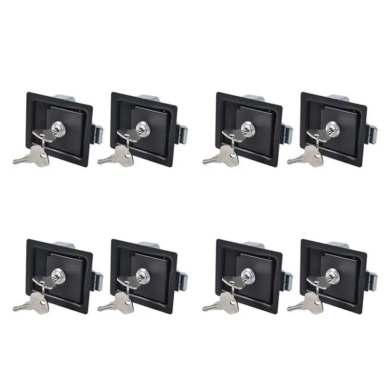 Unusual 8PCS Trailer Tool Box Locks Door Paddle Handle Latch Paddle Locks For RV Camper Truck Trailer
Unusual 8PCS Trailer Tool Box Locks Door Paddle Handle Latch Paddle Locks For RV Camper Truck Trailer