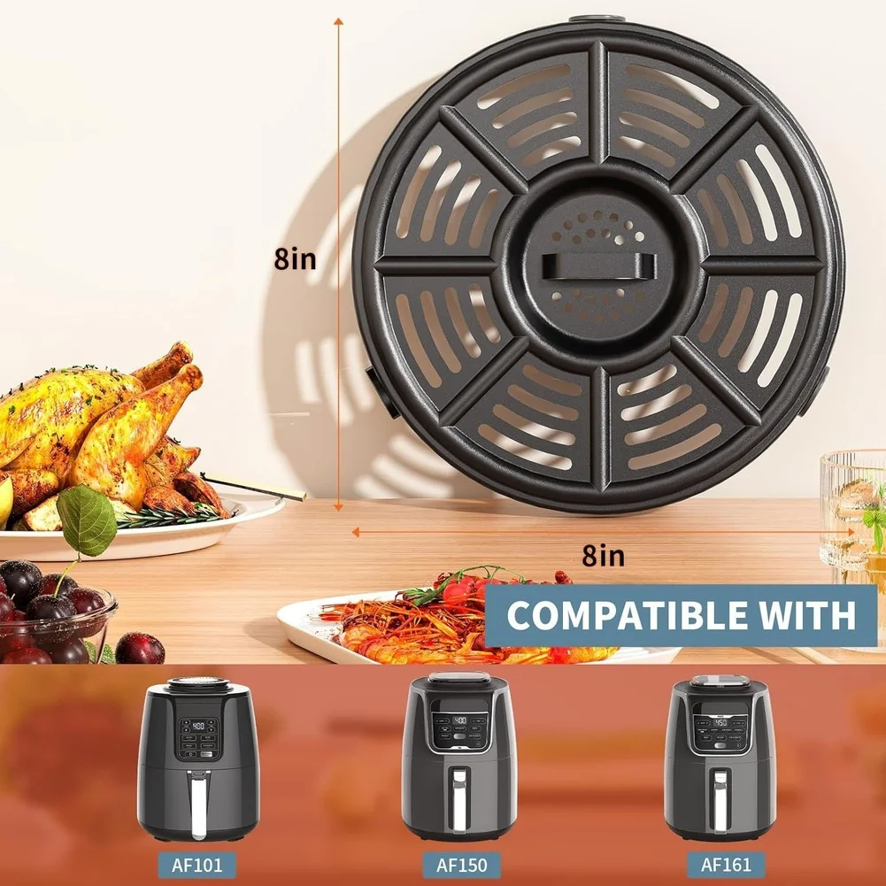 Сменный противень для аэрофритюрницы, совместимый с маркирой X AF101 AF150 AF161, безопасный нагрев, корзина для аэрофритюрницы, сменная сковорода-гриль, духовка для выпечки
Сменный противень для аэрофритюрницы, совместимый с маркирой X AF101 AF150 AF161, безопасный нагрев, корзина для аэрофритюрницы, сменная сковорода-гриль, духовка для выпечки