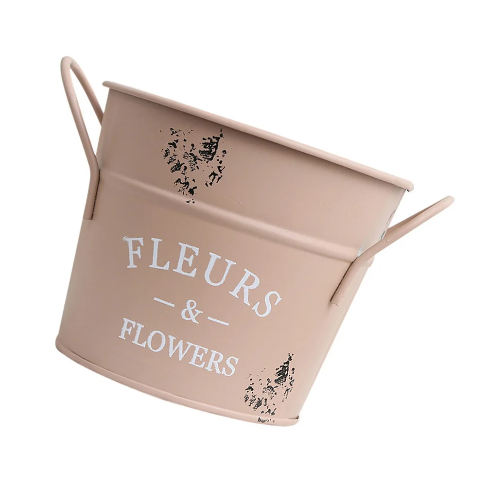 Dried Flower Pot Vase Decor Barrel Plants Vintage Garden Supplies Rustic Iron Bucket Retro Style Balcony Yard Vegetable Garden
Dried Flower Pot Vase Decor Barrel Plants Vintage Garden Supplies Rustic Iron Bucket Retro Style Balcony Yard Vegetable Garden