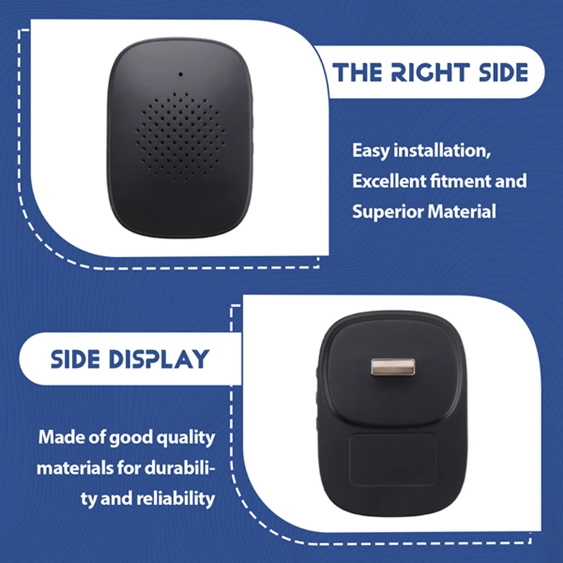 Doorbell Camera, 1080P Wire Less Doorbell Camera Wifi Network Connection, Voice Conversion,2 Way Talk-ABFB
Doorbell Camera, 1080P Wire Less Doorbell Camera Wifi Network Connection, Voice Conversion,2 Way Talk-ABFB