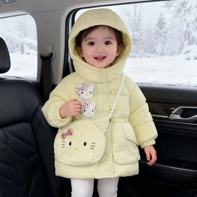 Sanrio Girls Autumn Winter Quilted Clothes Kids Hello Kitty Cotton Padded Jacket Lightweight Thickened Keeps Warm Outerwea Cute
Sanrio Girls Autumn Winter Quilted Clothes Kids Hello Kitty Cotton Padded Jacket Lightweight Thickened Keeps Warm Outerwea Cute
