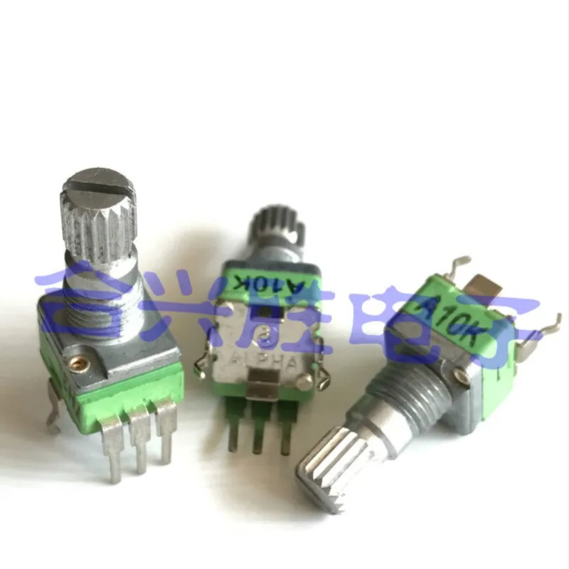 1 Piece Vertical 9MM Rotary Precision Potentiometer Single A10K Volume Potentiometer Shaft Length 15MM
1 Piece Vertical 9MM Rotary Precision Potentiometer Single A10K Volume Potentiometer Shaft Length 15MM