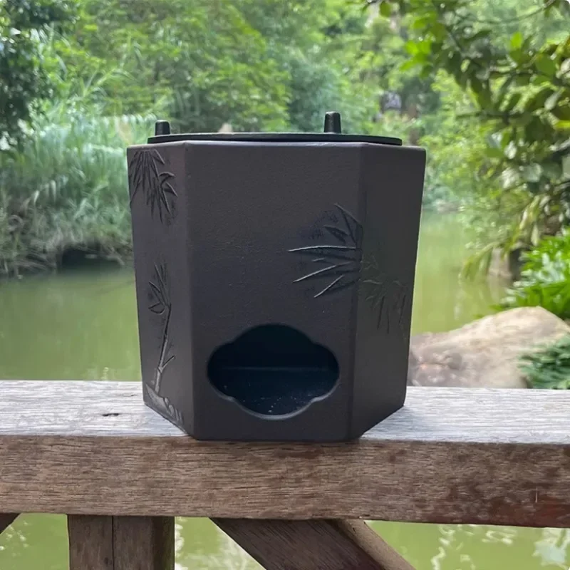 Vintage Teapot warmer Cast iron Making tea Stove Charcoal firing alcohol stove Portable Charcoal stove Kung Fu Tea Fire Stoves
Vintage Teapot warmer Cast iron Making tea Stove Charcoal firing alcohol stove Portable Charcoal stove Kung Fu Tea Fire Stoves
