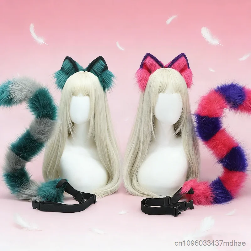 OA Plush Cat Ear Cosplay Props Handmade Furry Animal Headband Long Tail Accessories for Holiday Party Anime Convention Dress Up
OA Plush Cat Ear Cosplay Props Handmade Furry Animal Headband Long Tail Accessories for Holiday Party Anime Convention Dress Up
