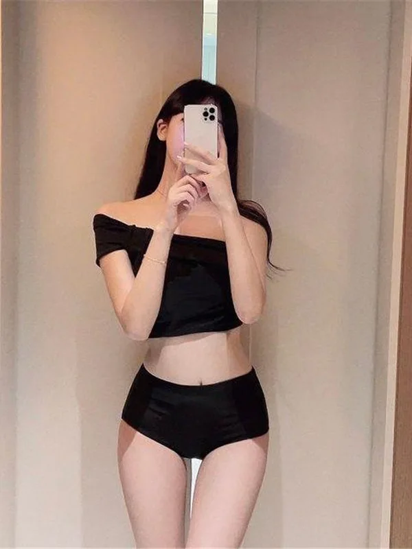 Сексуальный женский раздельный купальник-бикини для термальных источников, на одно плечо, с высокой талией, утягивающий, скрывающий живот, для отпуска
Сексуальный женский раздельный купальник-бикини для термальных источников, на одно плечо, с высокой талией, утягивающий, скрывающий живот, для отпуска