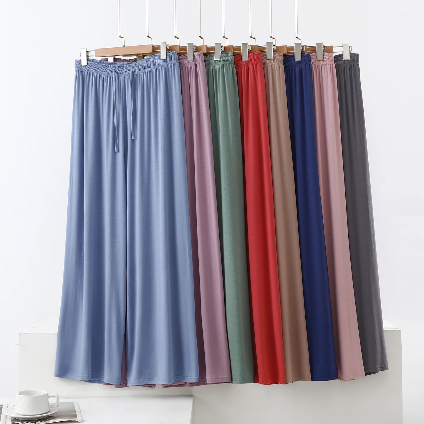 Loose Wide Leg Pants Casual Summer Thin Modal Women's Home Pants Sleepwear Long Trousers High Waist Straight Cut Trousers
Loose Wide Leg Pants Casual Summer Thin Modal Women's Home Pants Sleepwear Long Trousers High Waist Straight Cut Trousers