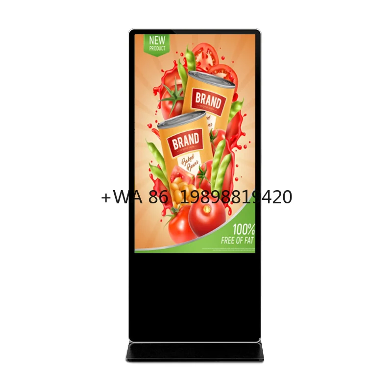 65 Inch Floor Standing Wifi Lcd Screen Totem Kiosks Indoor Advertising Playing Equipment Digital Signage
65 Inch Floor Standing Wifi Lcd Screen Totem Kiosks Indoor Advertising Playing Equipment Digital Signage
