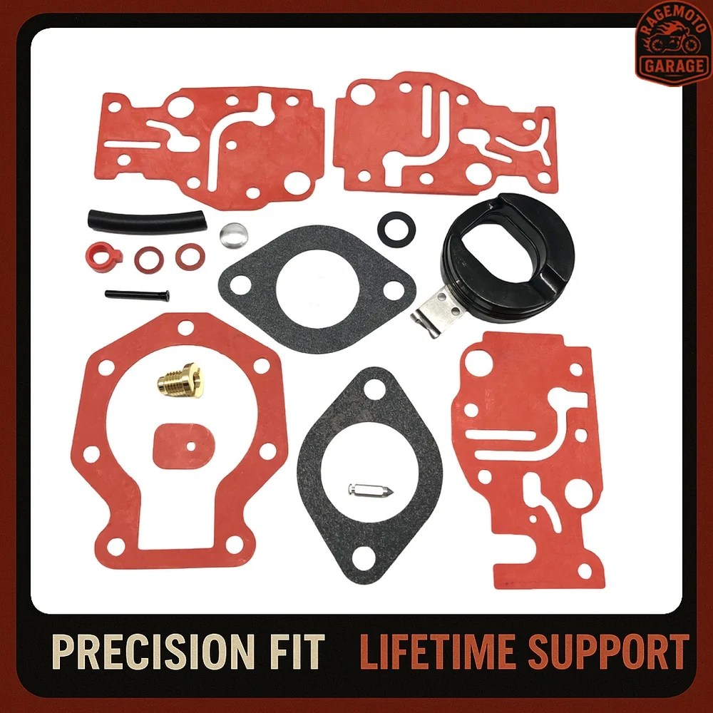 For Johnson/Evinrude 6hp 8hp 9 Carburetor Repair Rebuild Kit .9hp 439073 0439073
For Johnson/Evinrude 6hp 8hp 9 Carburetor Repair Rebuild Kit .9hp 439073 0439073