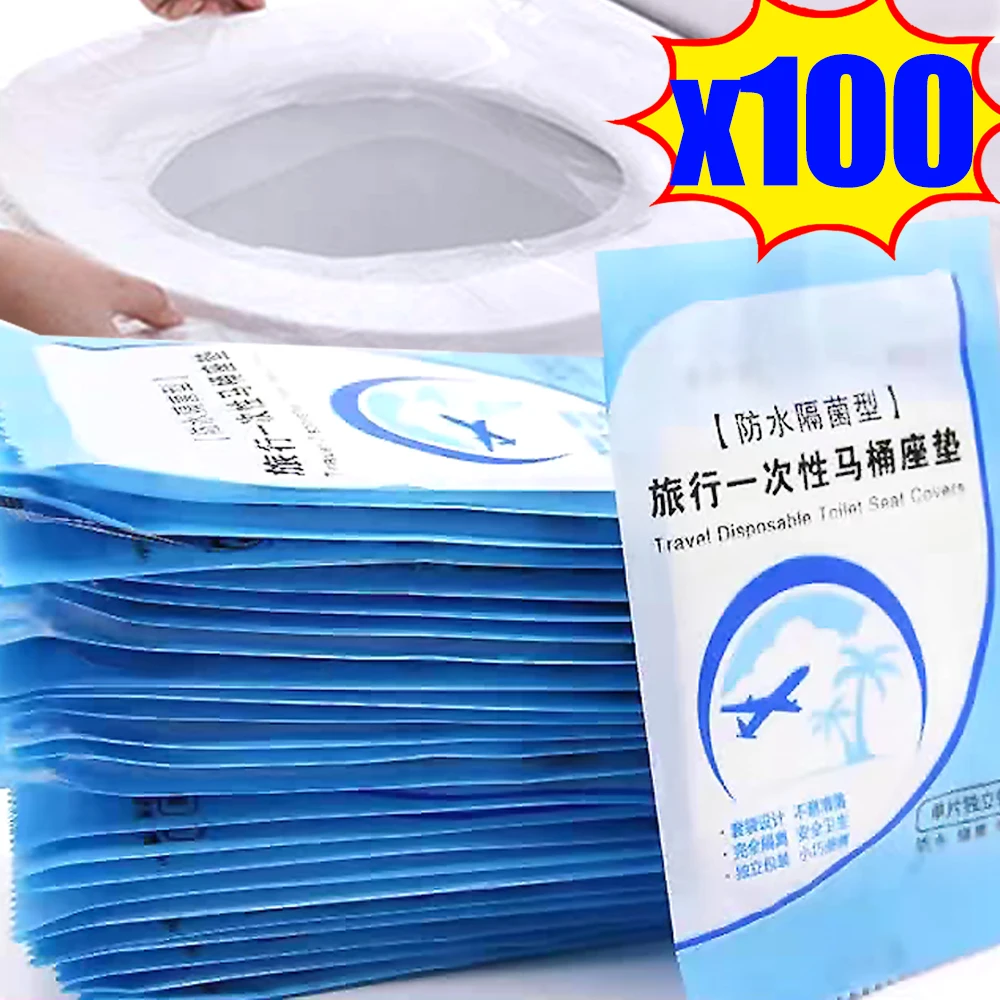 Disposable Toilet Seat Cover Waterproof Training Seat Covers Safety Toilet Seat Pad for Travel/Camping Bathroom Accessiories
Disposable Toilet Seat Cover Waterproof Training Seat Covers Safety Toilet Seat Pad for Travel/Camping Bathroom Accessiories