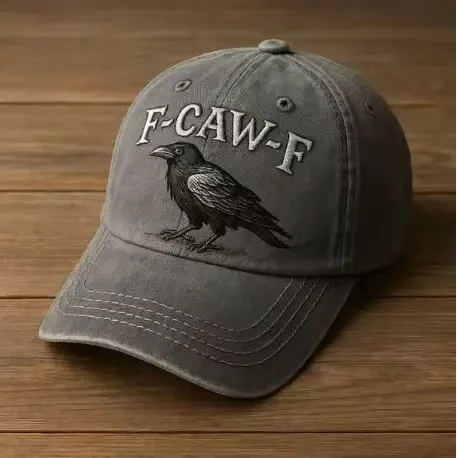Direct sale by manufacturer -New crow embroidery baseball cap, duckbill cap suitable for men and women
Direct sale by manufacturer -New crow embroidery baseball cap, duckbill cap suitable for men and women