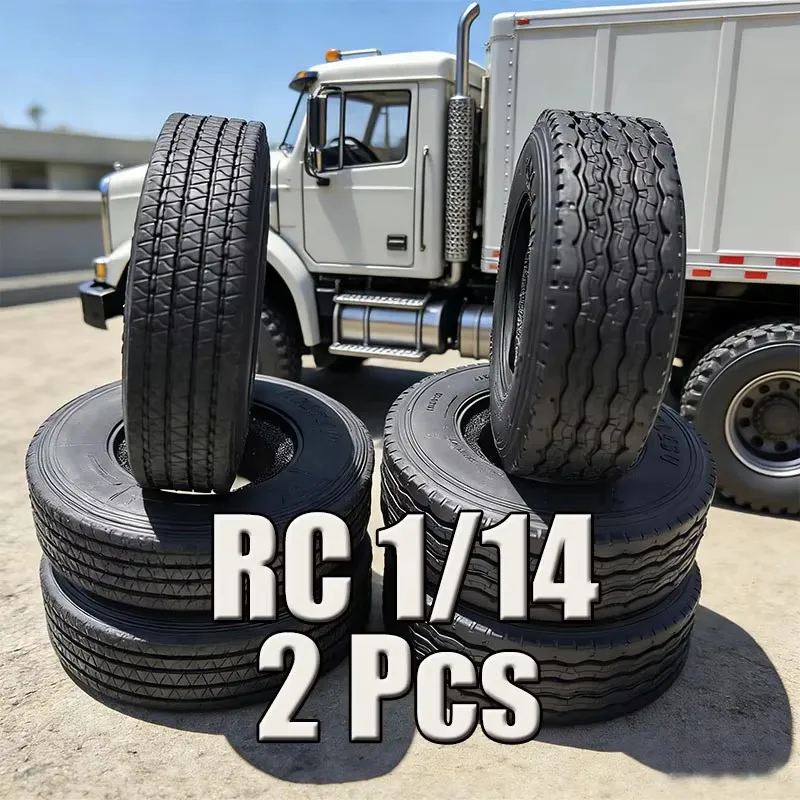 MABEMODO 1 Pair LESU Rubber Wheel Tires for 1:14 RC Tractor Truck for Tamiya Remote Control Toys Cars Model
MABEMODO 1 Pair LESU Rubber Wheel Tires for 1:14 RC Tractor Truck for Tamiya Remote Control Toys Cars Model