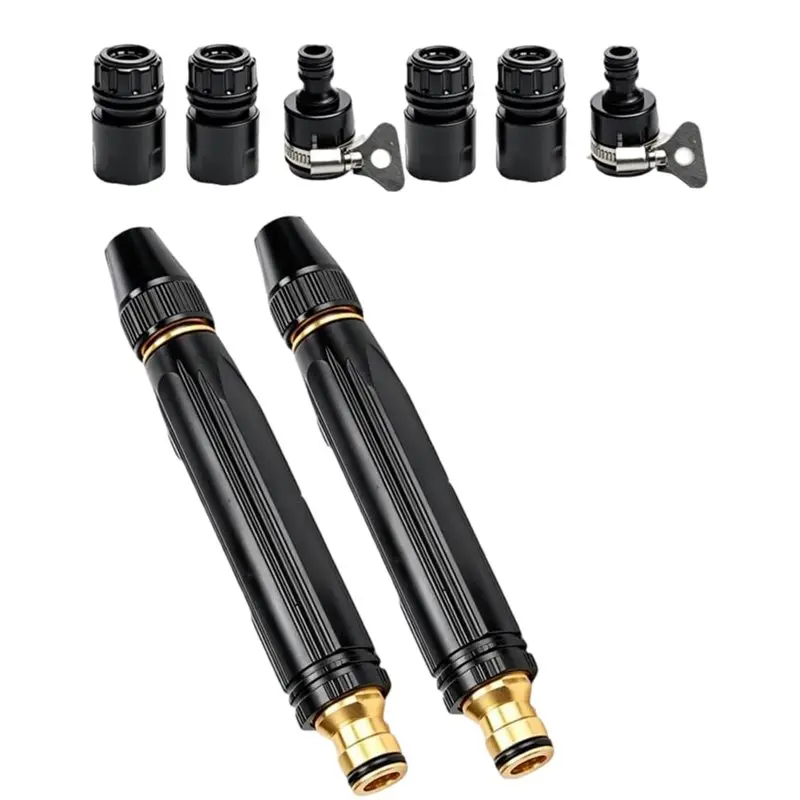 A98M High-Pressure Power Washer Nozzle And Connector Set, 3 Spray Modes For Efficient For Car, Yard, And Pet Cleaning(2-Pack)
A98M High-Pressure Power Washer Nozzle And Connector Set, 3 Spray Modes For Efficient For Car, Yard, And Pet Cleaning(2-Pack)