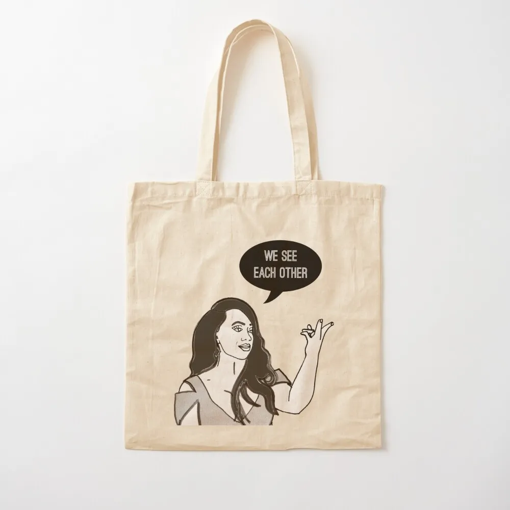 We See Each Other Tote Bag cloth bag woman tote bags cloth bags university shopper bag
We See Each Other Tote Bag cloth bag woman tote bags cloth bags university shopper bag
