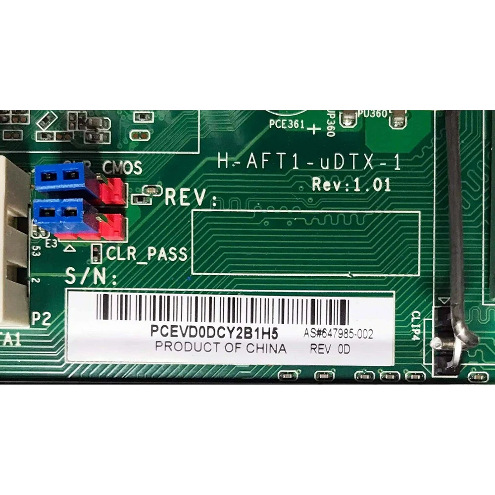 For HP Motherboard 100B SFF H-AFT1-uDTX-1 647985-001 647985-002 AMD E350 Perfect Test,Good Quality
For HP Motherboard 100B SFF H-AFT1-uDTX-1 647985-001 647985-002 AMD E350 Perfect Test,Good Quality