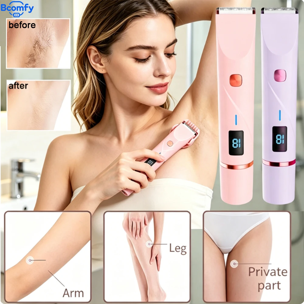 Women's Electric Shaver Double Head Dual Purpose Razor Body Epilator Leg Underarm Bikini Area Hair Remover Trimmer
Women's Electric Shaver Double Head Dual Purpose Razor Body Epilator Leg Underarm Bikini Area Hair Remover Trimmer