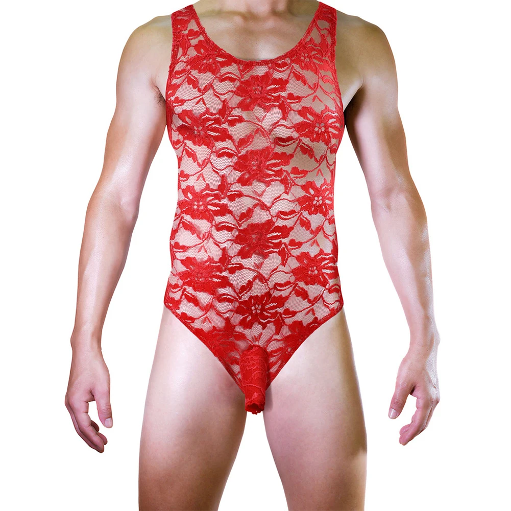 Men Jockstrap Panties Sleeveless High Cut Jumpsuit Bodysuit Sexy Lingerie Lace Sheer Gay Underwear Bikini Brazilian Bathing Suit
Men Jockstrap Panties Sleeveless High Cut Jumpsuit Bodysuit Sexy Lingerie Lace Sheer Gay Underwear Bikini Brazilian Bathing Suit