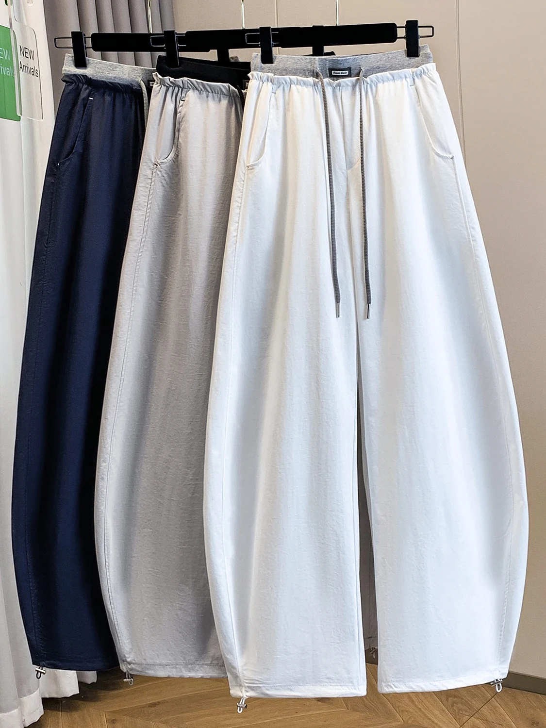 High Waist Wide Leg Workwear Trousers Women's plus Size High Waist Versatile Loose Fit Casual Cotton Pants Korean Style
High Waist Wide Leg Workwear Trousers Women's plus Size High Waist Versatile Loose Fit Casual Cotton Pants Korean Style