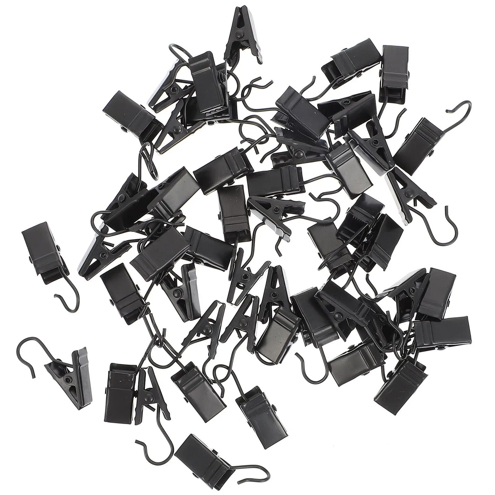 50 Pcs Clips Clamps Drape HooksBackdrop Accessories Steel Material Curtain Fixing Accessory Multi Purpose Home Decor
50 Pcs Clips Clamps Drape HooksBackdrop Accessories Steel Material Curtain Fixing Accessory Multi Purpose Home Decor