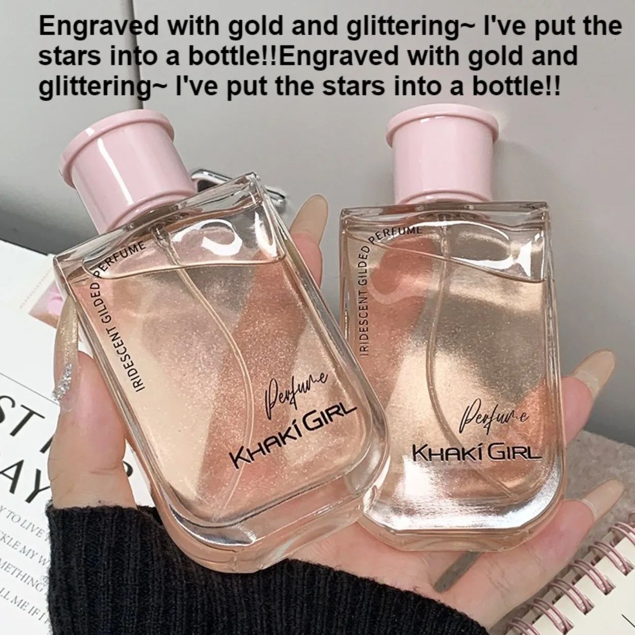 Iridescent Gold Perfume Gift Set: Subtly Shimmering, Fresh, and Natural Eau de Toilette for Women, 50ml, Summer Floral Scent
Iridescent Gold Perfume Gift Set: Subtly Shimmering, Fresh, and Natural Eau de Toilette for Women, 50ml, Summer Floral Scent