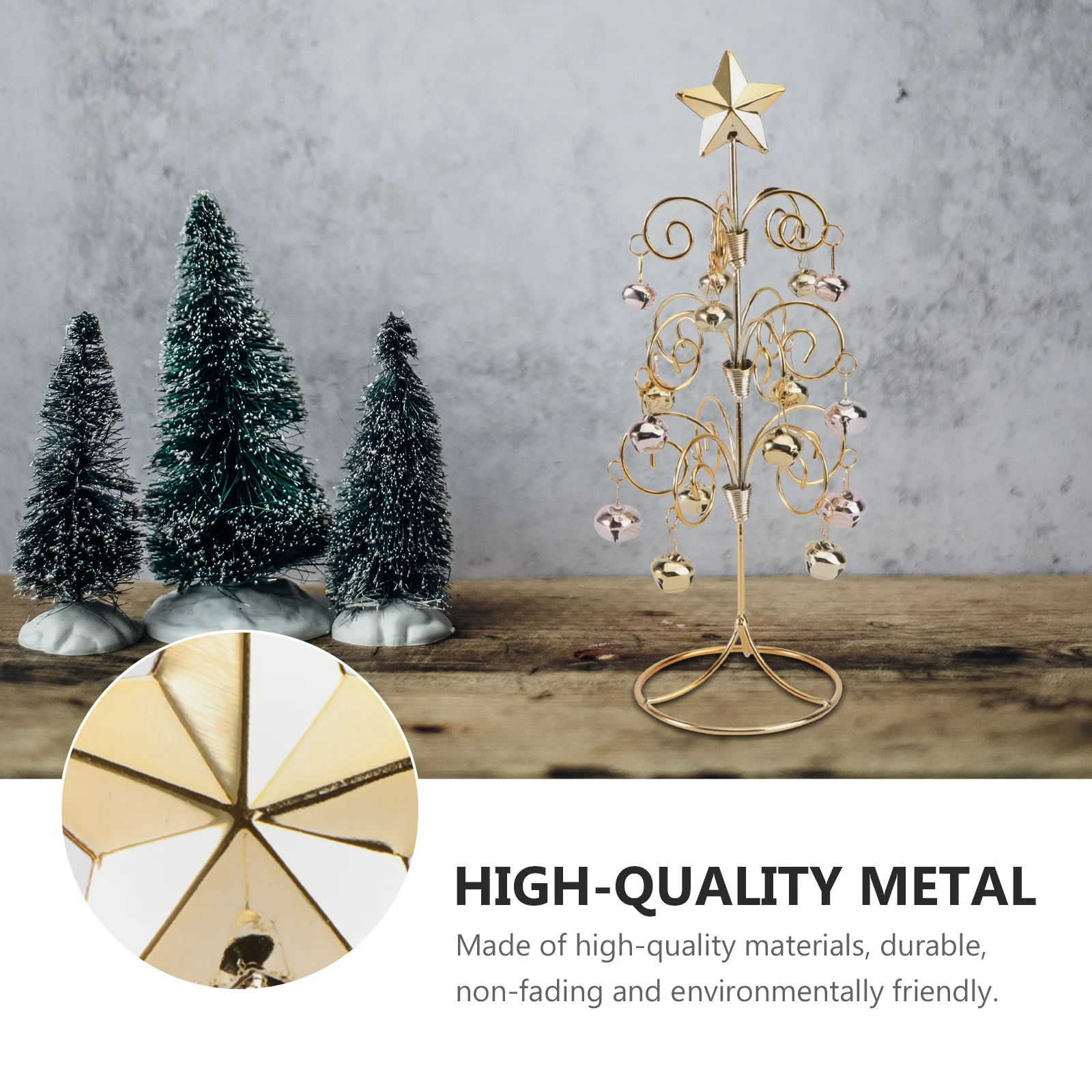 1Pcs Golden Metal Christmas Tree Chic Decoration Supply for Festive Atmosphere Metal Christmas Tree Chic Decoration Prop
1Pcs Golden Metal Christmas Tree Chic Decoration Supply for Festive Atmosphere Metal Christmas Tree Chic Decoration Prop