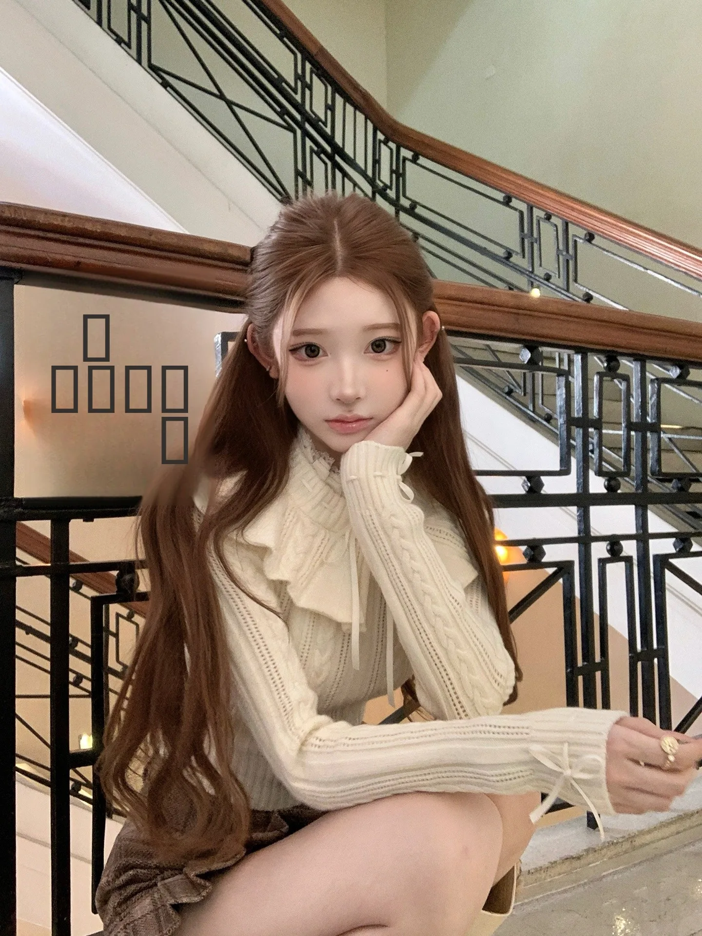 Вязаный свитер Sweet Sle с воротником-рюшами и бантом, молочно-белый, модный, с узором в виде спирали, женский топ
Вязаный свитер Sweet Sle с воротником-рюшами и бантом, молочно-белый, модный, с узором в виде спирали, женский топ