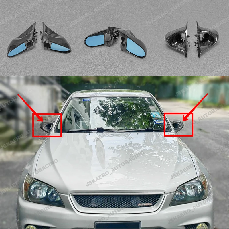 For Lexus 98-05 (LHD) IS200 Altezza XE10 Rearview Mirrors Carbon Fiber Rear View car BodyKits
For Lexus 98-05 (LHD) IS200 Altezza XE10 Rearview Mirrors Carbon Fiber Rear View car BodyKits