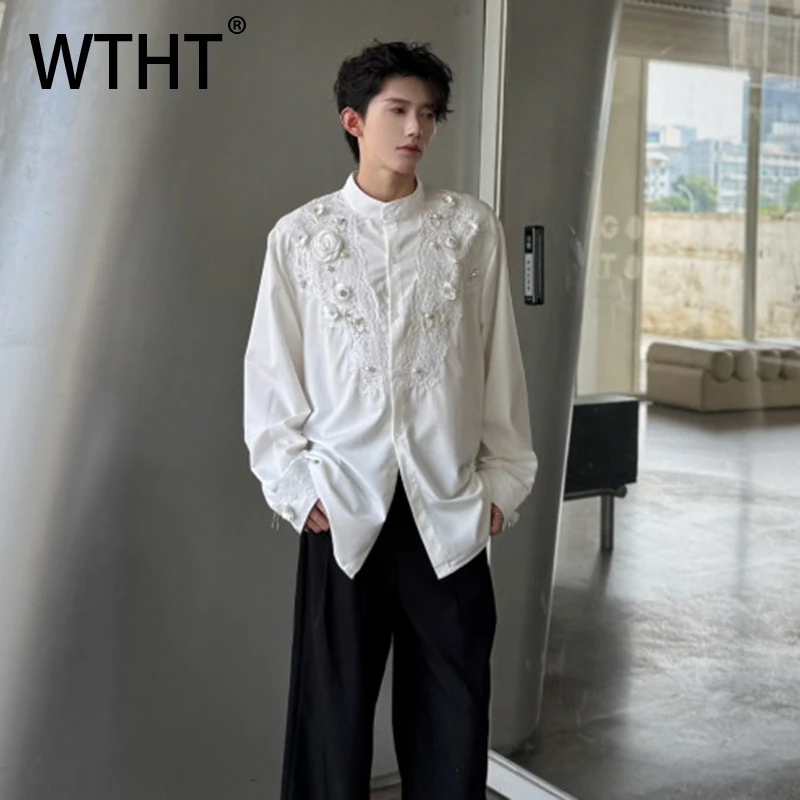 WTHT модные мужские рубашки с 3D цветочным дизайном, модные осенние однобортные рубашки с воротником-стойкой, мужской топ 2A1661
WTHT модные мужские рубашки с 3D цветочным дизайном, модные осенние однобортные рубашки с воротником-стойкой, мужской топ 2A1661